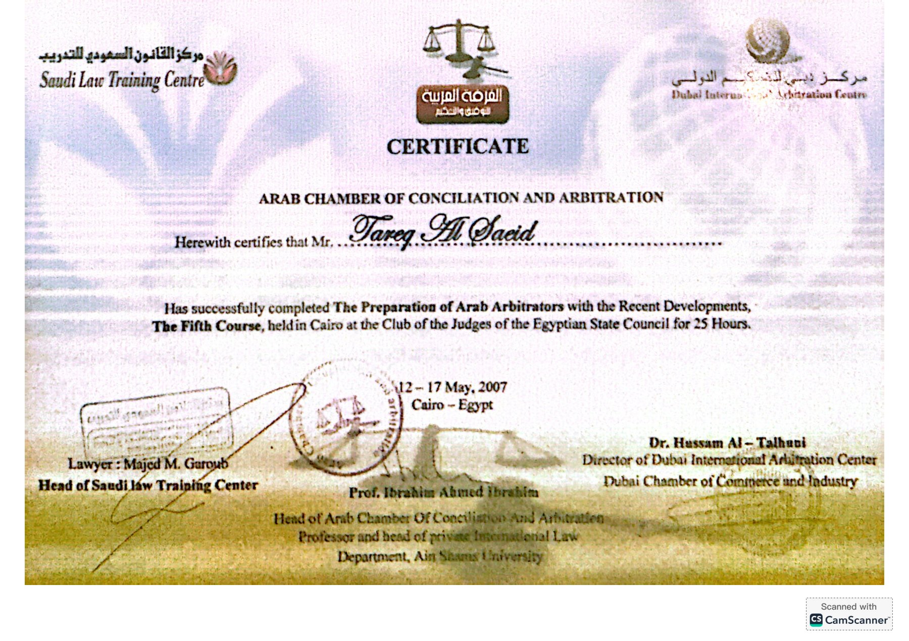 Certificate 2